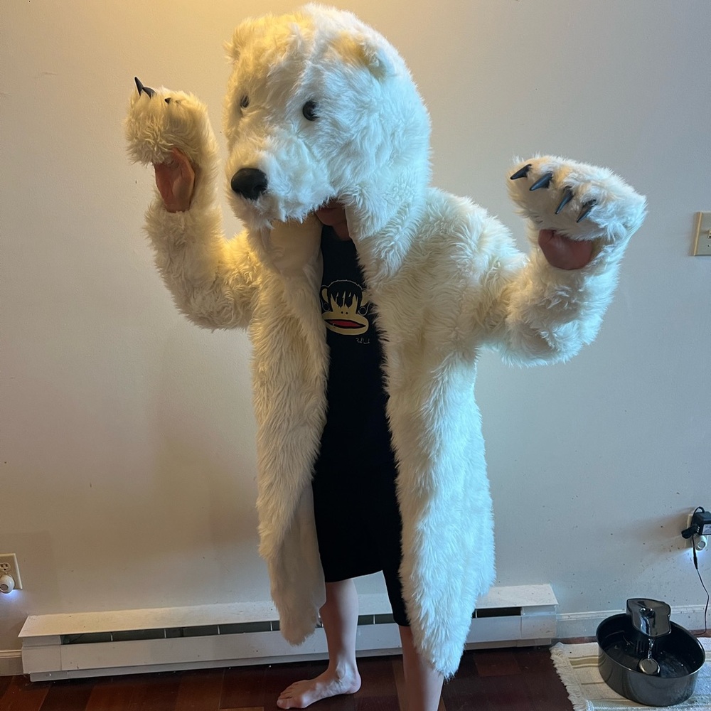 Polar bear coat